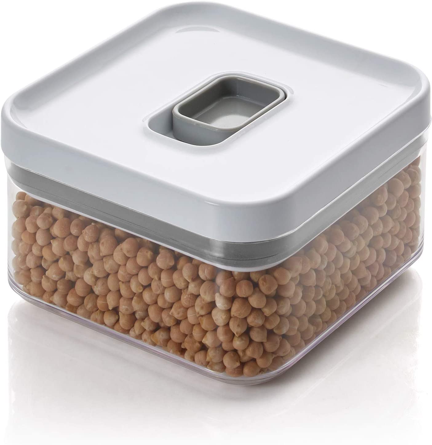 Copco Airtight Food Storage Container Set - 3 Sizes (0.52, 1.05, 1.79 Quart), Clear
