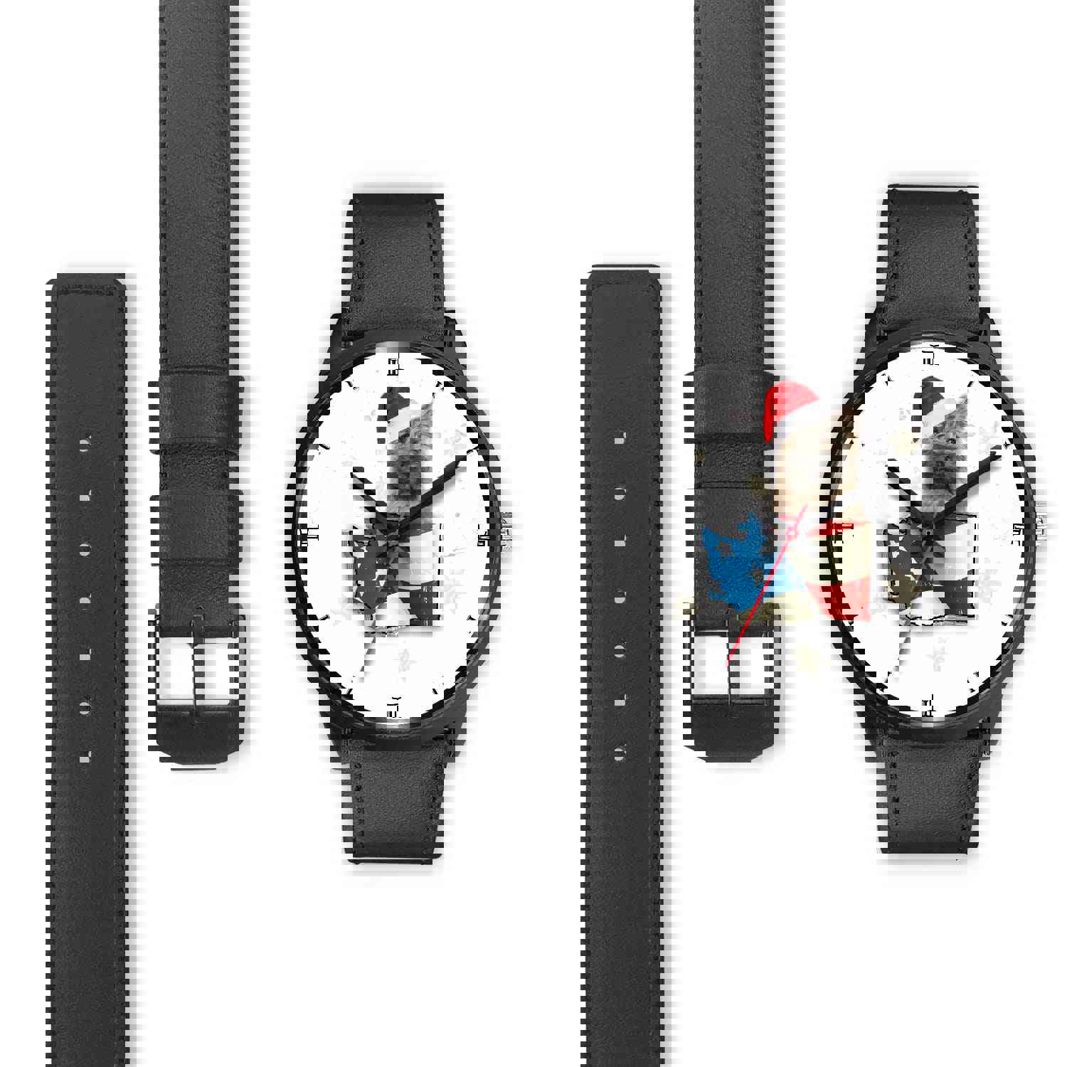 Cairn Terrier Washington Christmas Special Wrist Watch