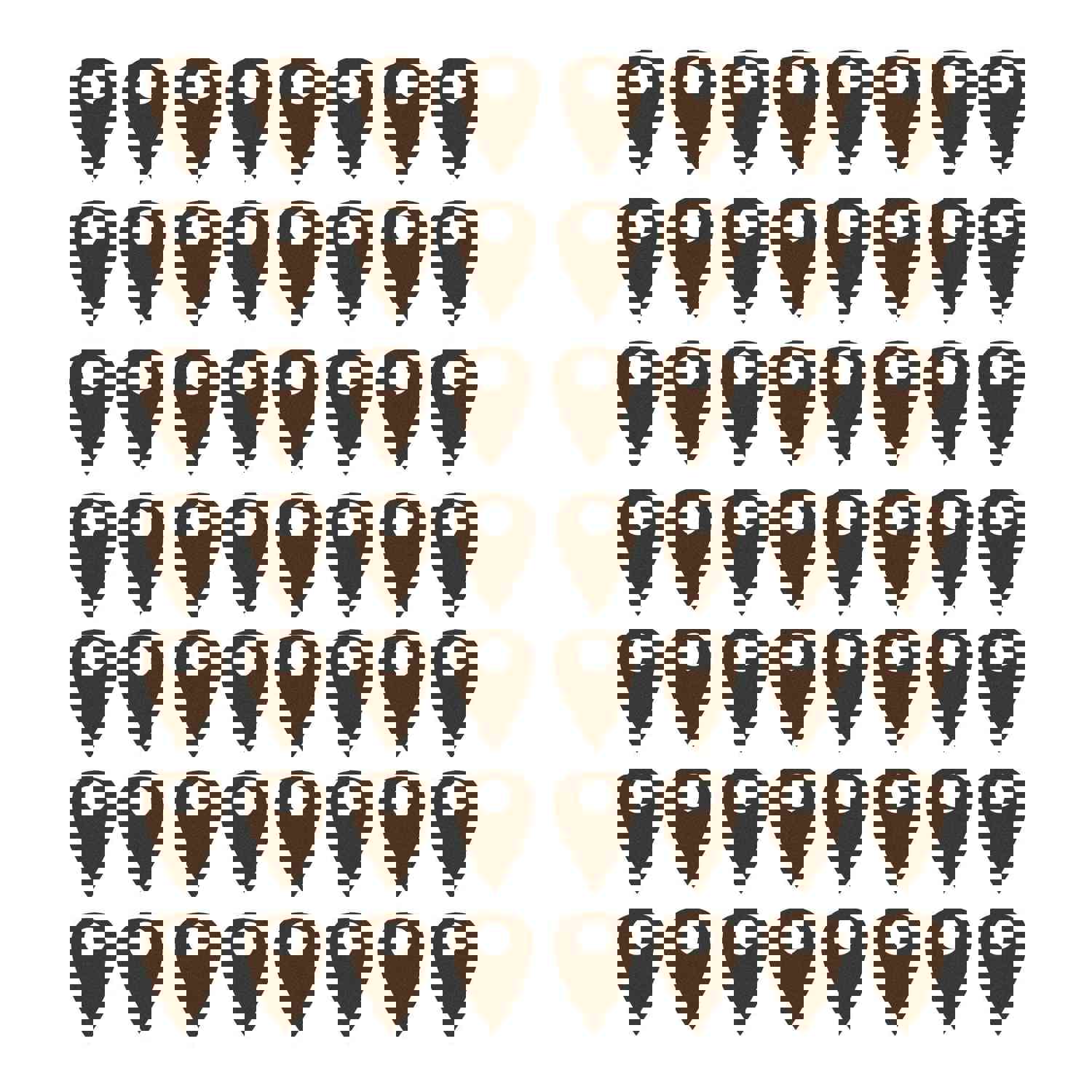 Extra Pins for World Map Decal Vinyl Wall Sticker #1272