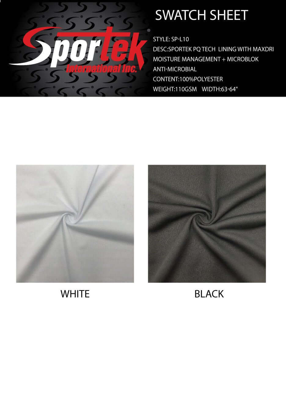 SP-L10 Sportek PQ Tech Lining with MaxDri Moisture Management