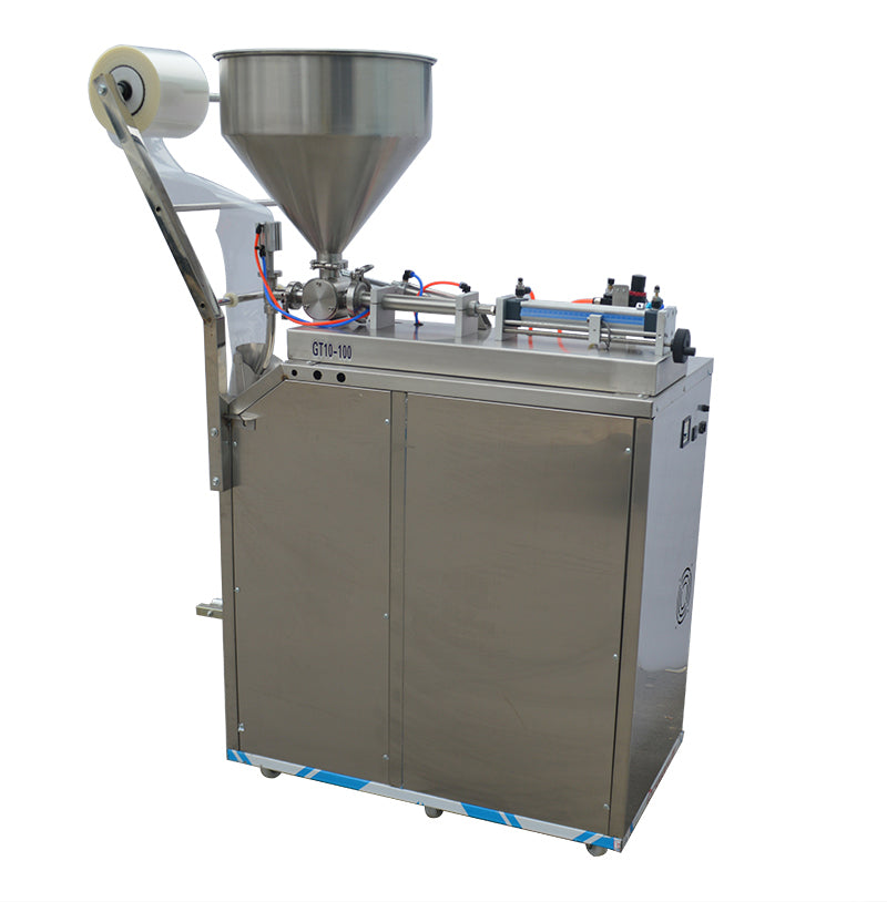 110V 10-100ml Automatic Quantitative Paste Liquid Filling Machine for Food Grade Applications