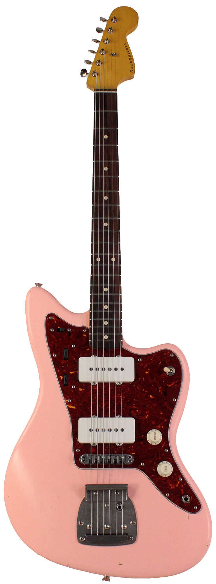 Nash JM-63 Jazzmaster Guitar, Shell Pink, Light Aging - Vintage Inspired with Modern Playability