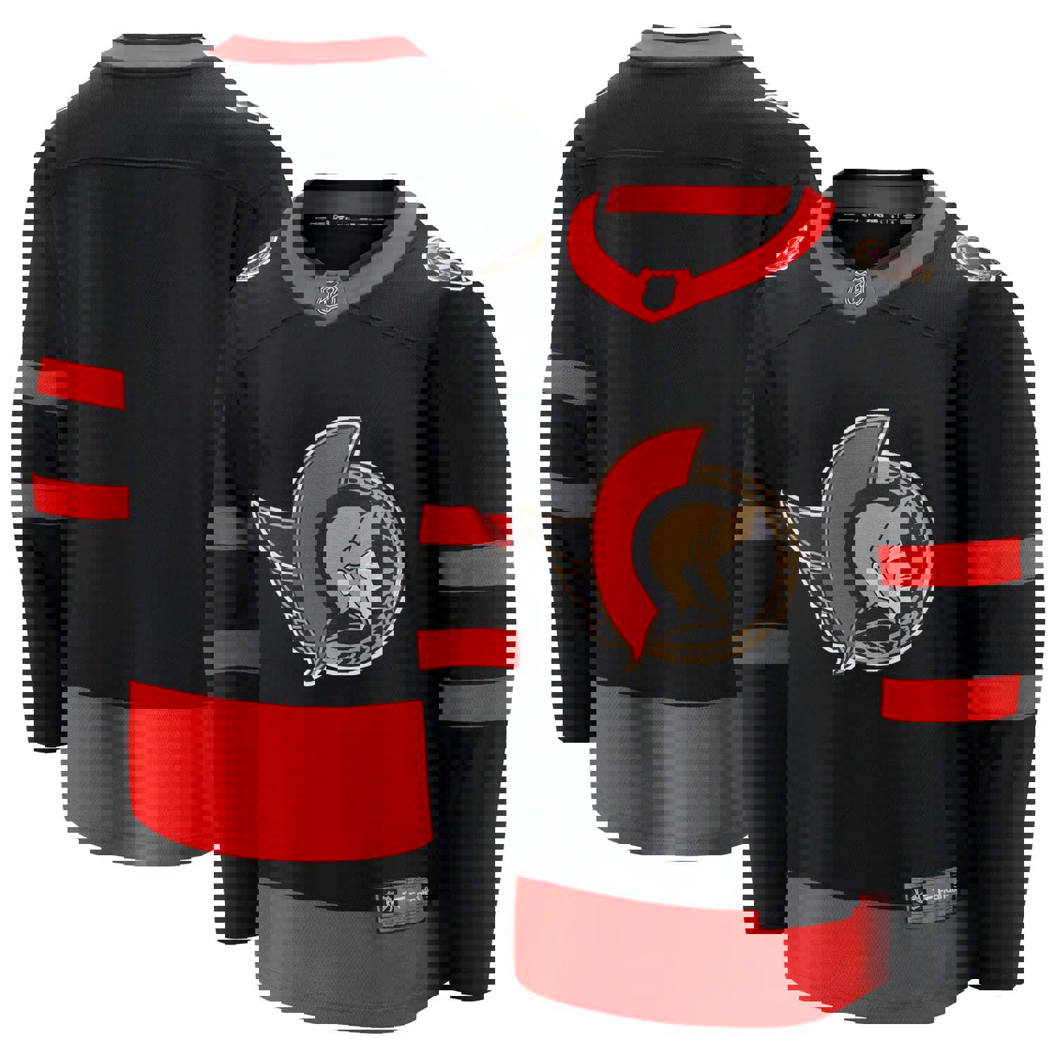 Ottawa Senators Fanatics Branded 2020/21 Home Breakaway Jersey - Black
