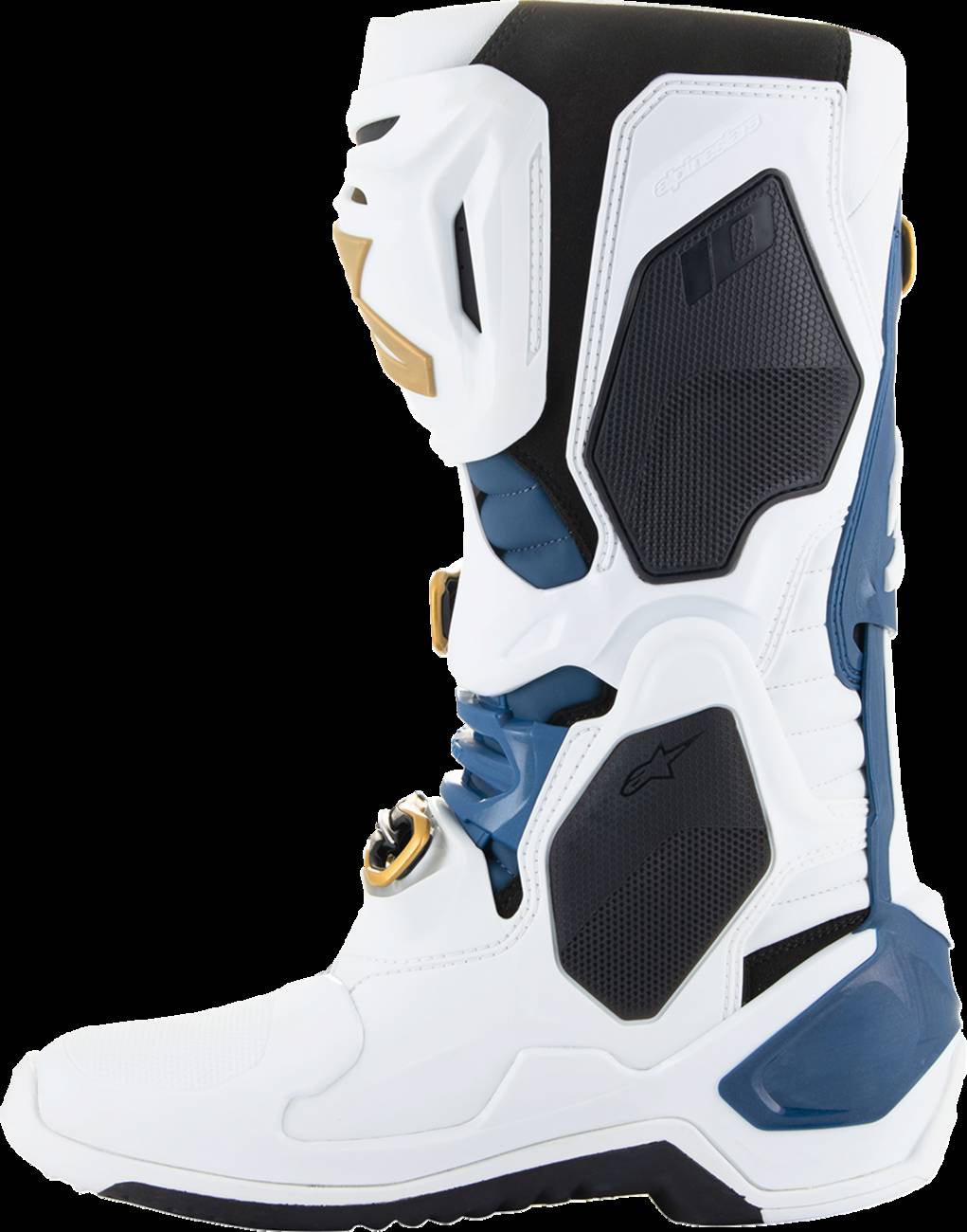 ALPINESTARS Arlington LE Tech 10 Boots - White/Blue/Gold - US 12