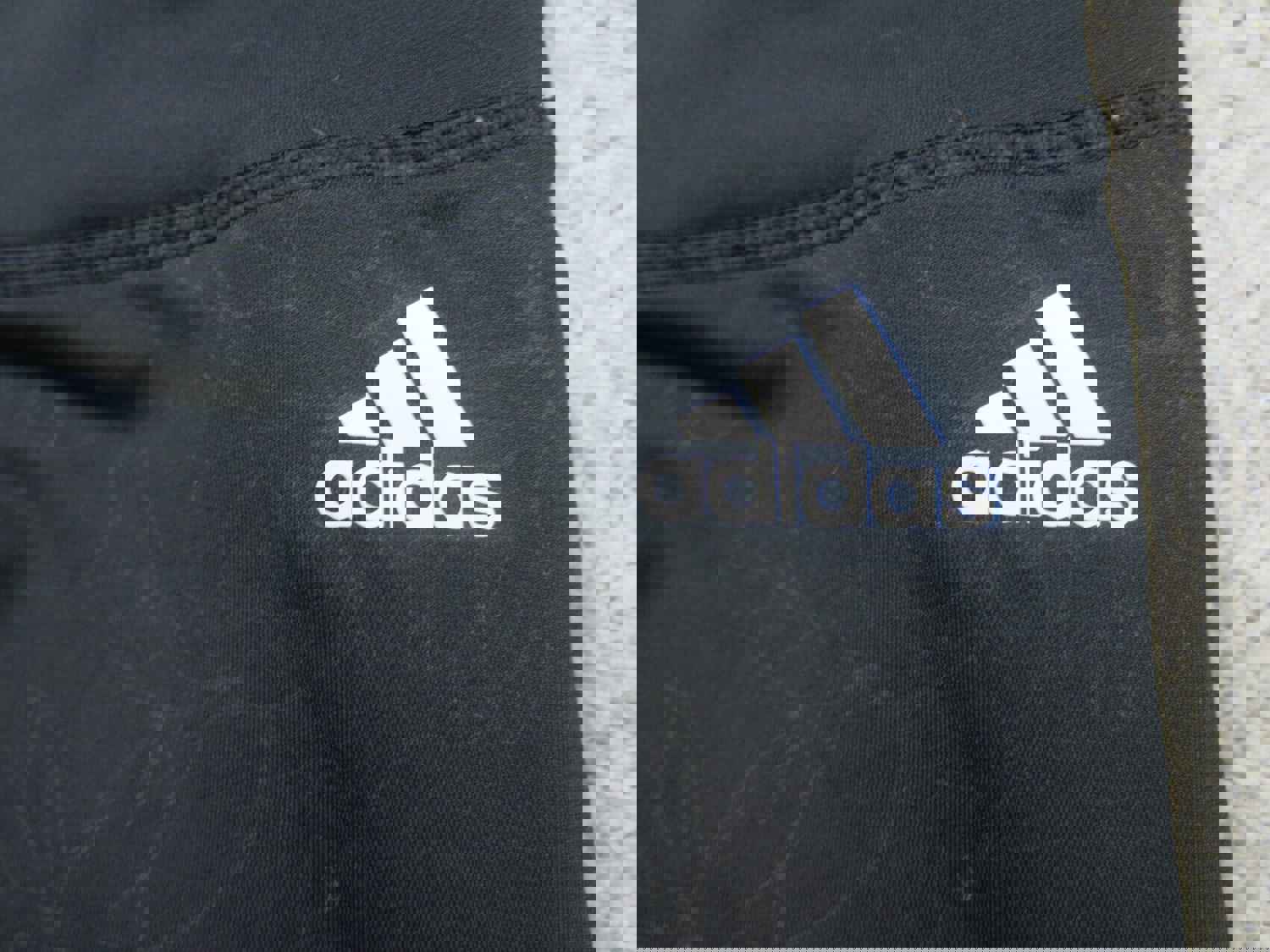 Adidas Women's Medium Black Climalite Yoga Leggings with Swoosh Logo