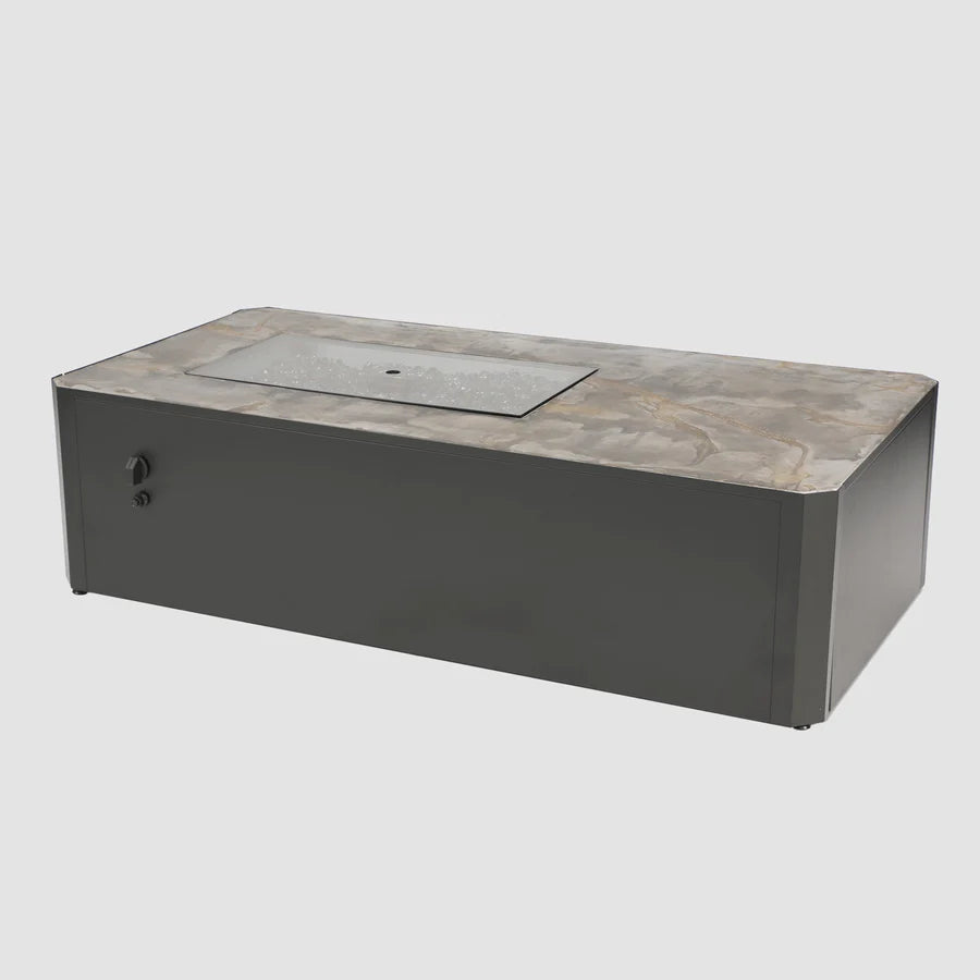 Outdoor Greatroom Co Kinney 55-Inch Rectangular Gas Fire Pit Table