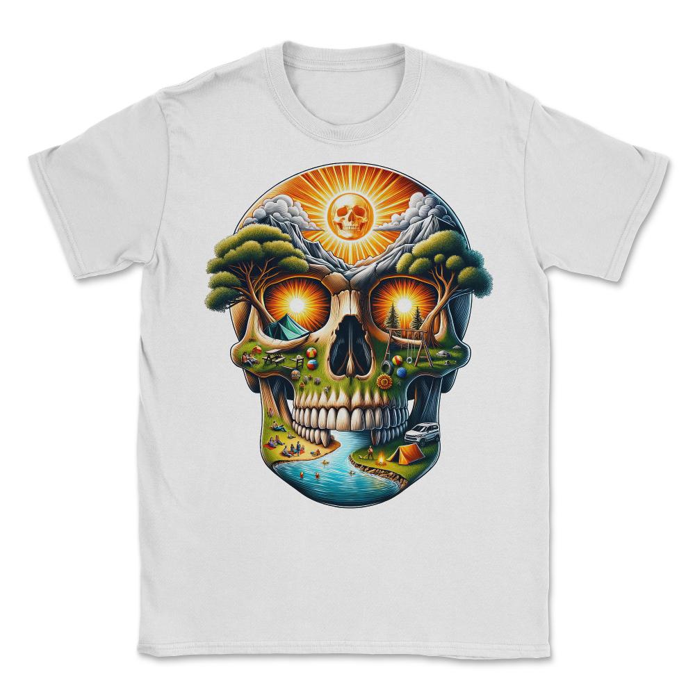 Outdoor Explorer Skull Shirt Activity Professional Adventure Tee