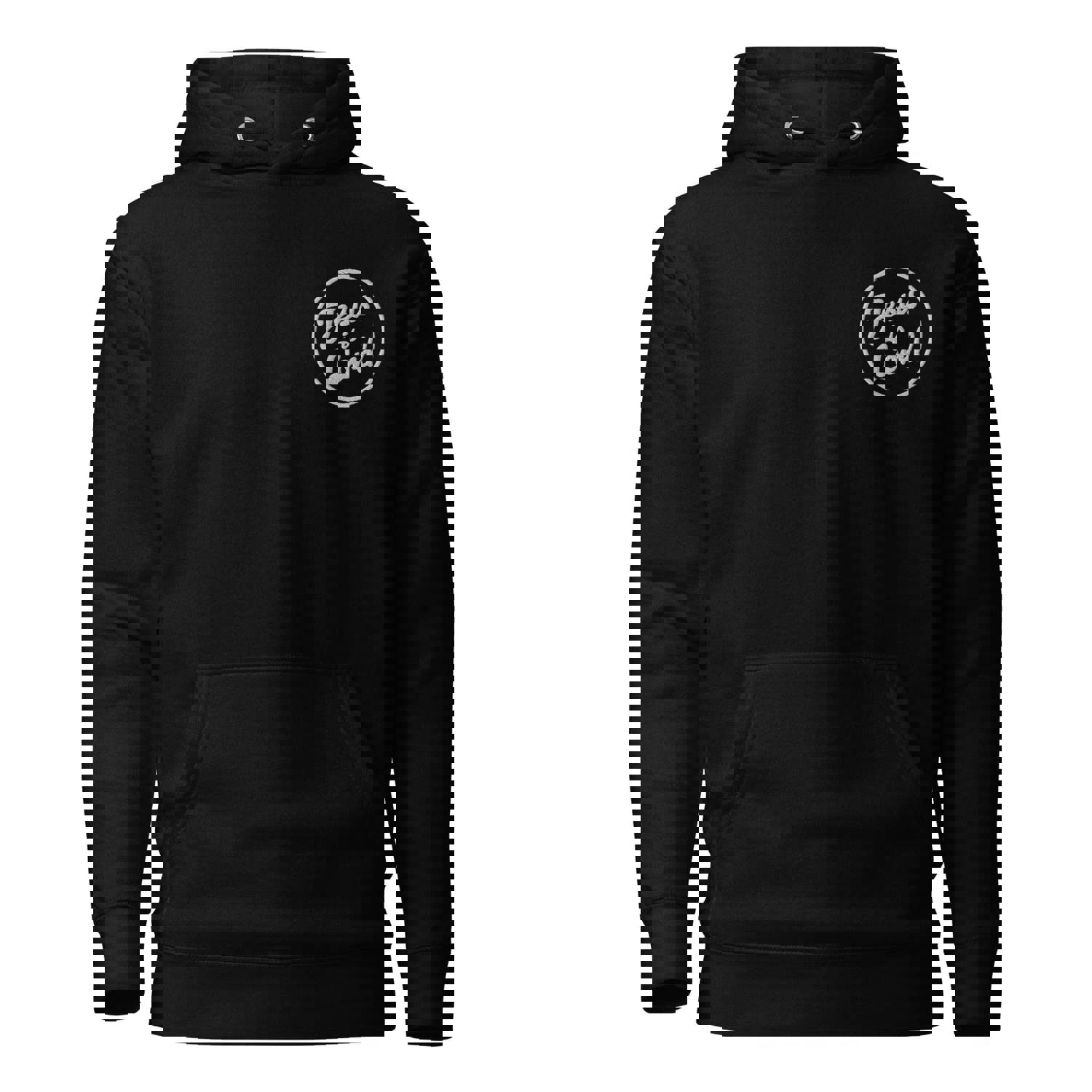 Christian Jesus is Lord Do Not Judge Two Sided Hoodie