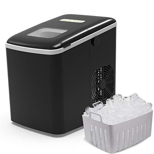 Terra Hiker Countertop Ice Maker - Fast 6-Minute Ice Production, 28.7 lbs Daily, No Plumbing Needed