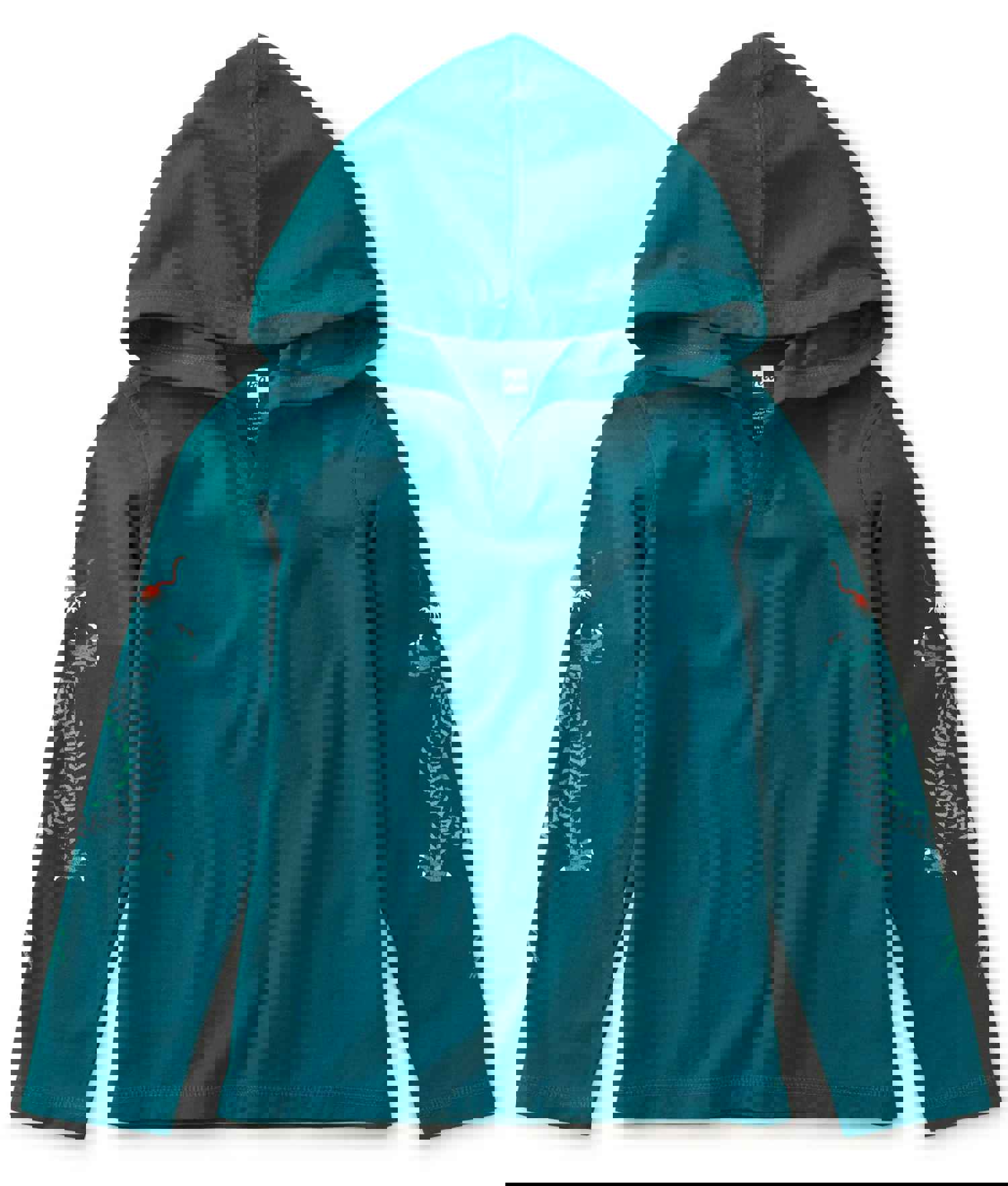 Happy Hoodie Tee (Long Sleeve) - Dragon