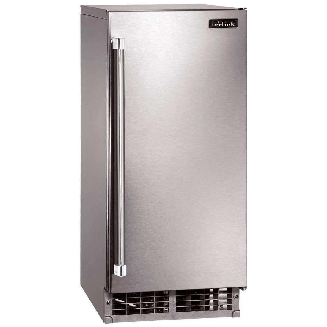 Perlick Signature Series Cubelet Ice Maker - Stainless Steel Solid Door H80CIMS-L