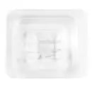 Winco SP7600S 1/6 Size Clear Polycarbonate Solid Food Pan Cover