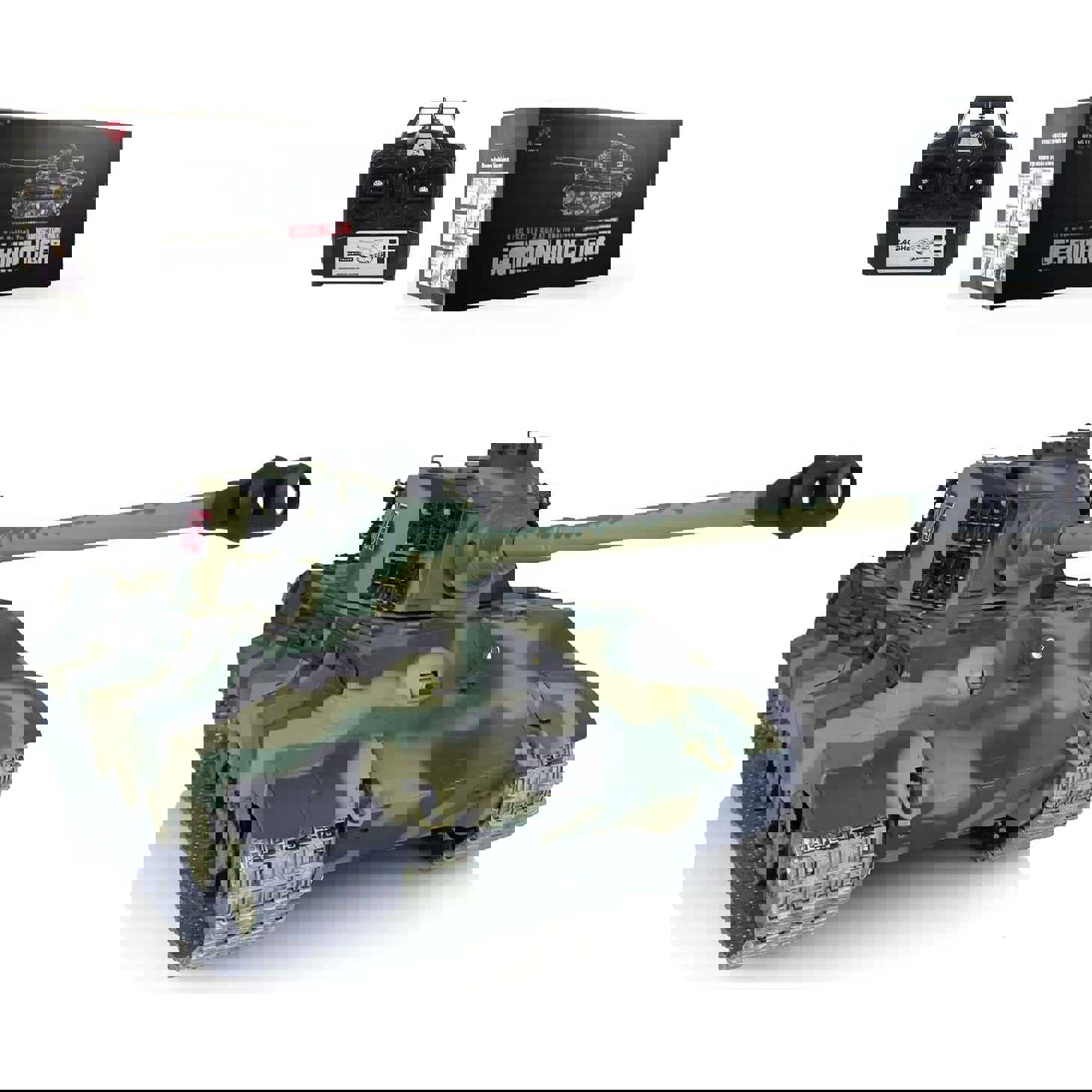 Heng Long King Tiger Henschel Turret Professional Edition with 7.0 Electronics BB/IR