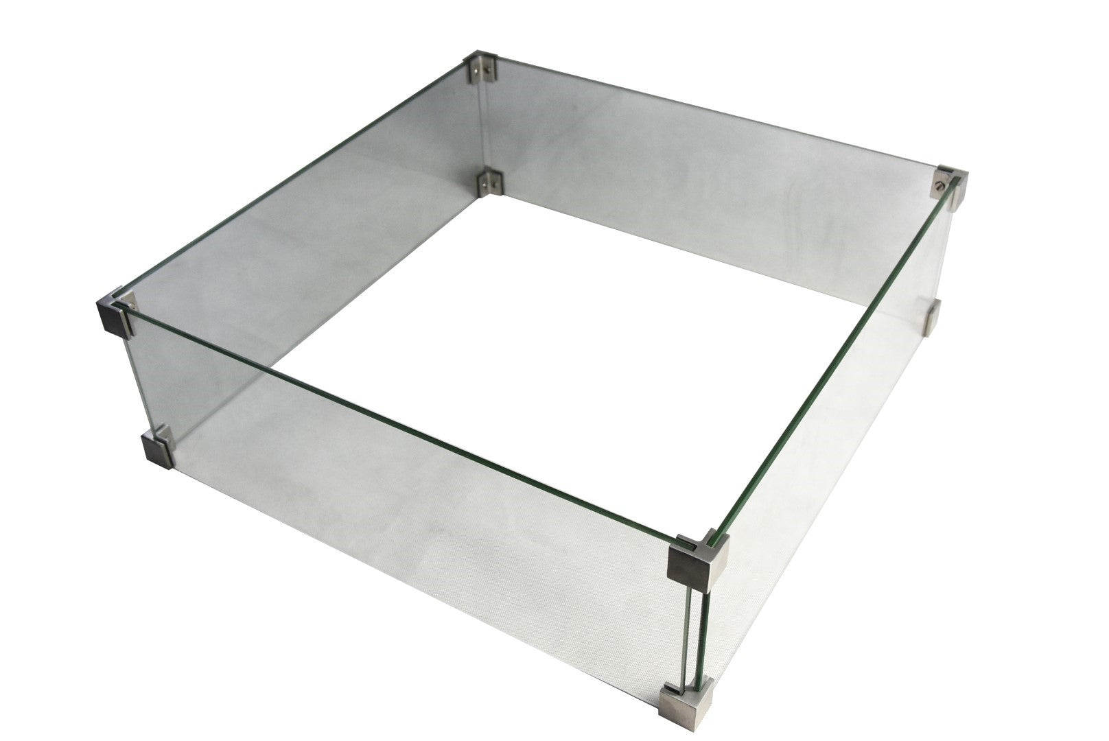 22 x 22 Square Wind Screen for Fire Pit Table