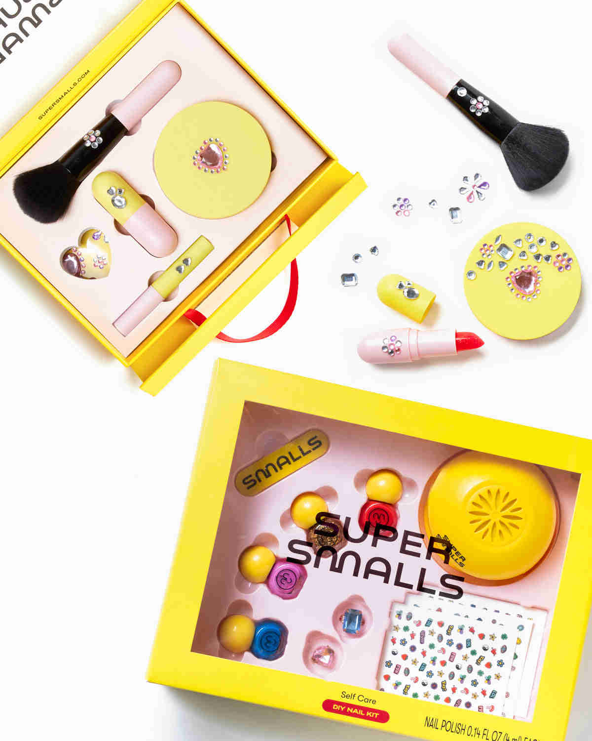 Glam and Glow Gift Set - At-Home Nail Salon & Makeup Play Kit