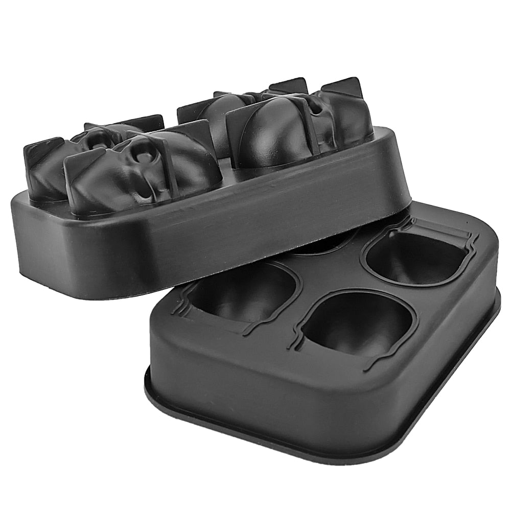 2021 Ice Cube Maker Skull - Silicone Mold for Fun and Unique Ice Cubes