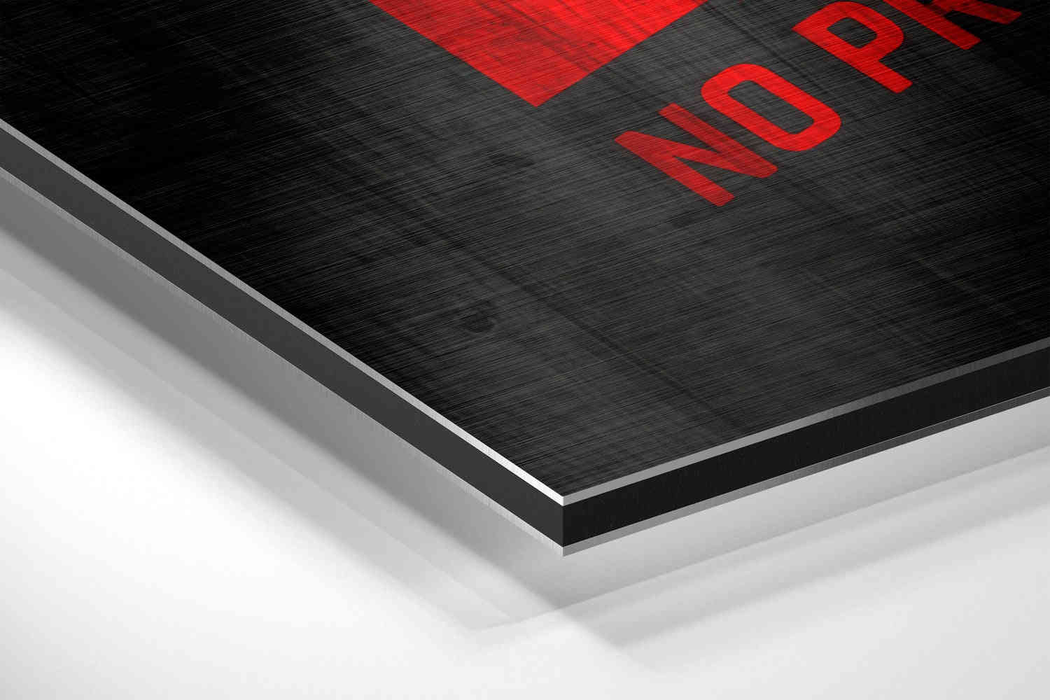 Slow Progress is Better Brushed Aluminium Dibond Wall Art