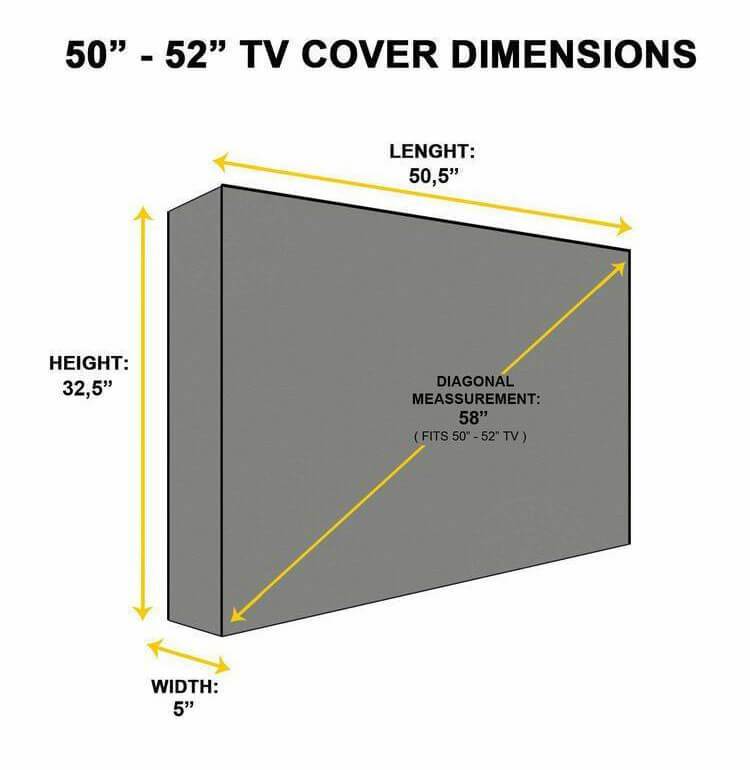 Kentucky Wildcat NCAA Outdoor TV Cover Heavy Duty