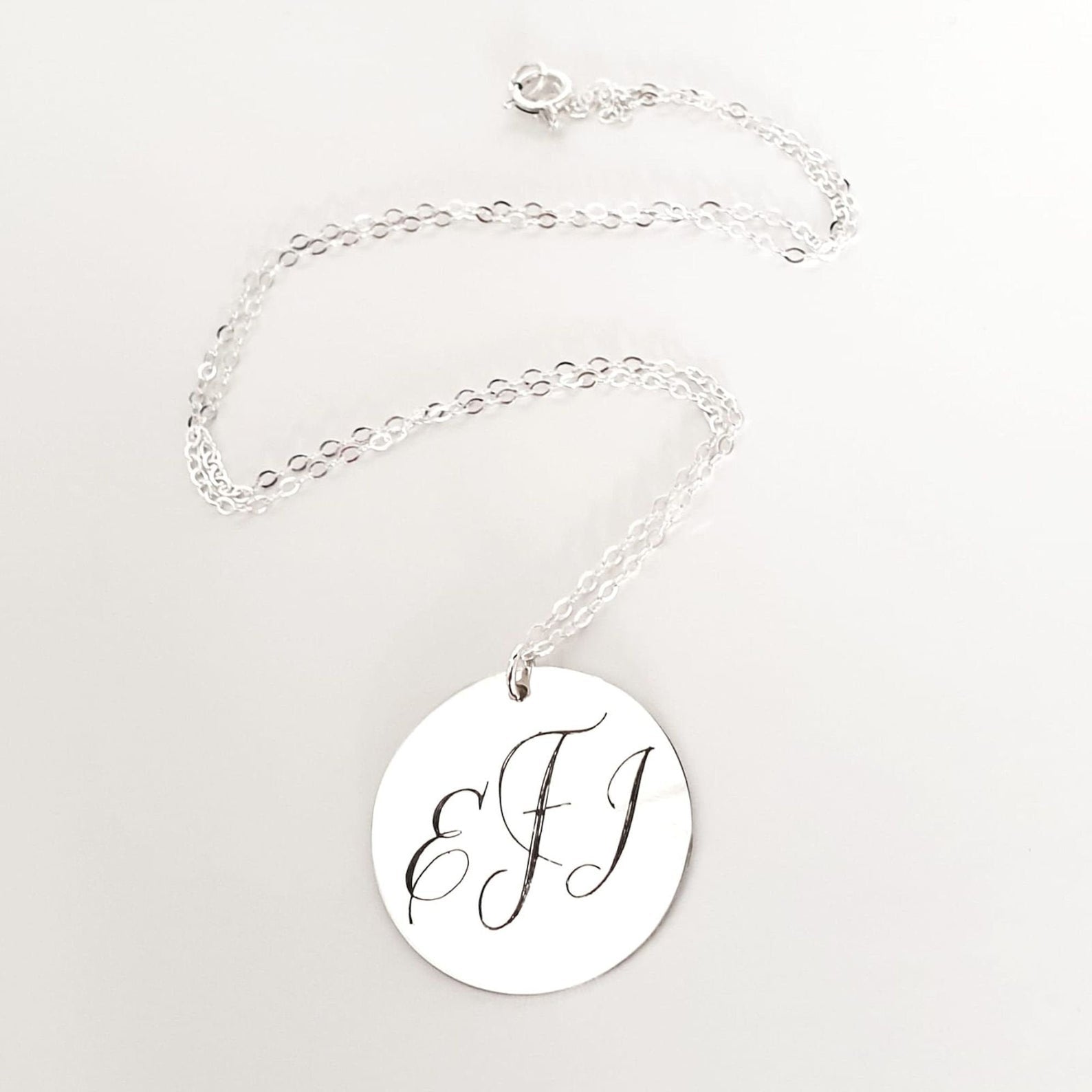 Custom Hebrew Necklace - Personalized Jewish Sterling Silver Gift