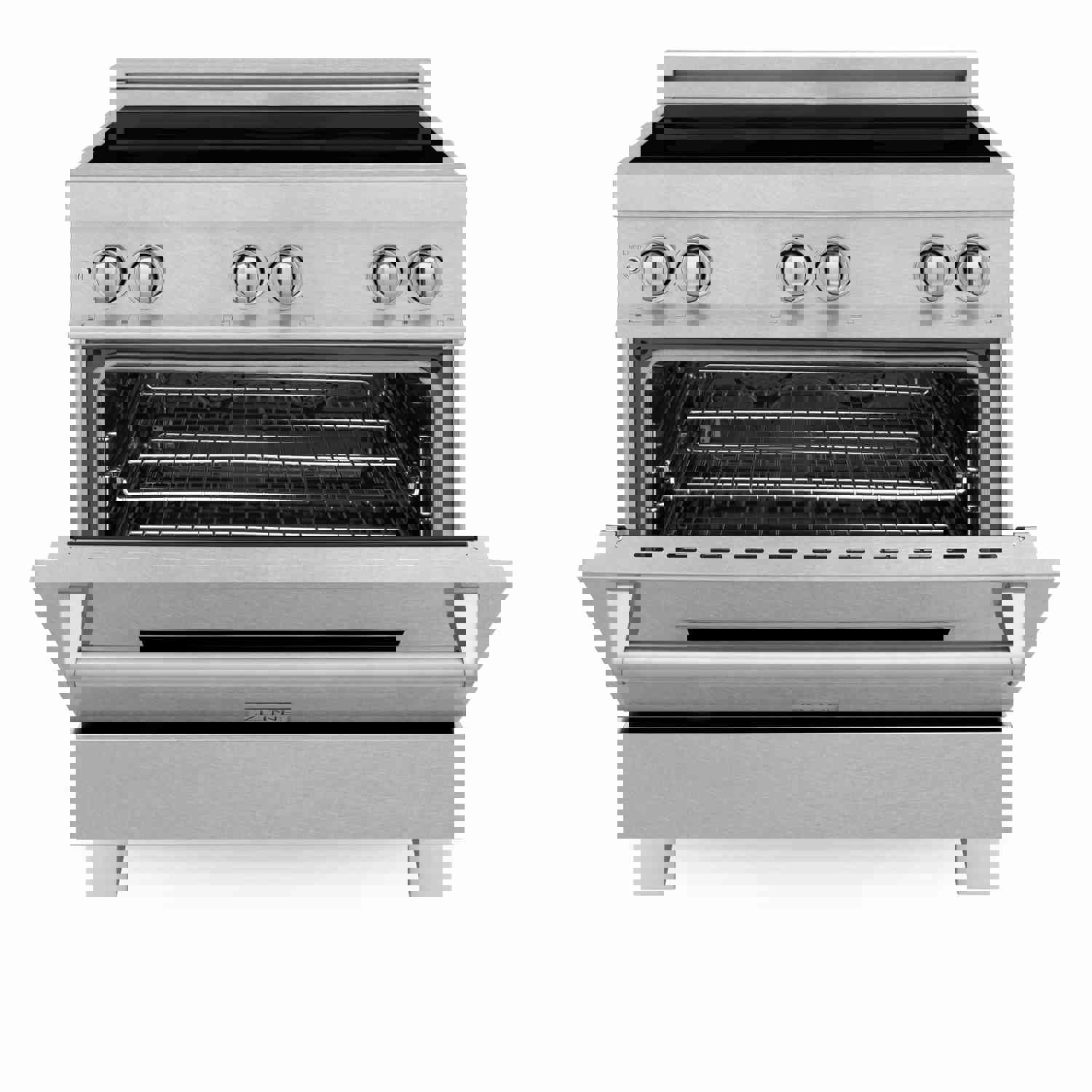 ZLINE 36-Inch 4.6 cu. ft. Induction Range with 4-Element Stove & Electric Oven in DuraSnow Stainless Steel