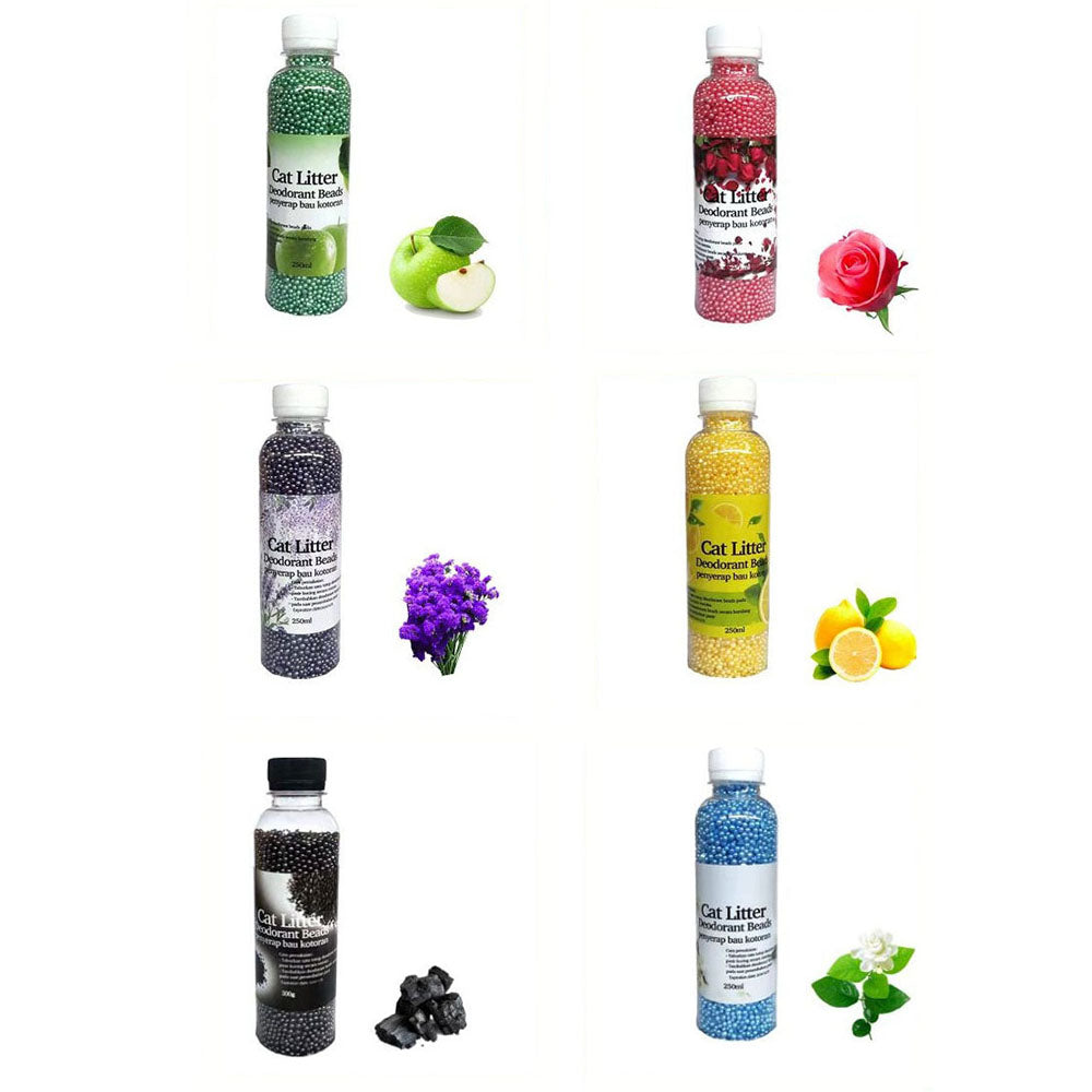 Cat Litter Deodorizing Beads - Natural Odor Control for All Cat Litters