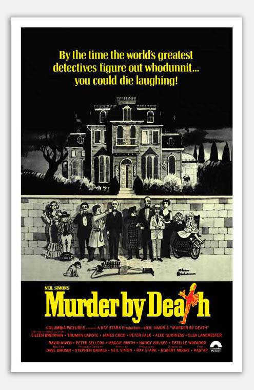 Murder By Death - 11 x 17 Movie Poster (1976 Reprint)