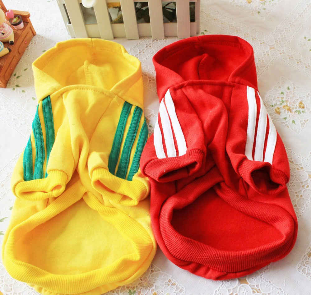New Spring Fashion Pet Hoodie Cotton Sweater for Small Dogs and Cats