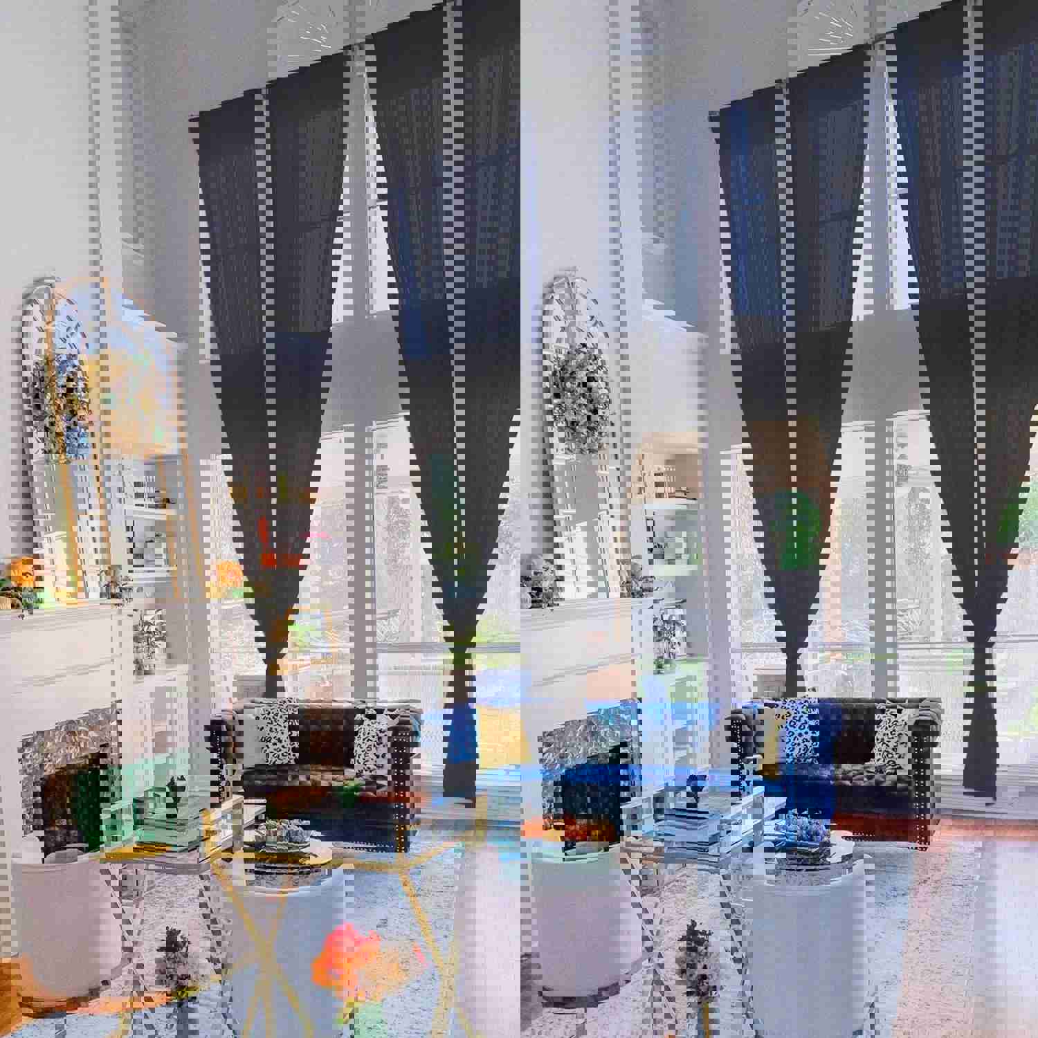 Sheer Ceiling Drape Curtain Panels Fire Retardant Fabric 10ftx30ft