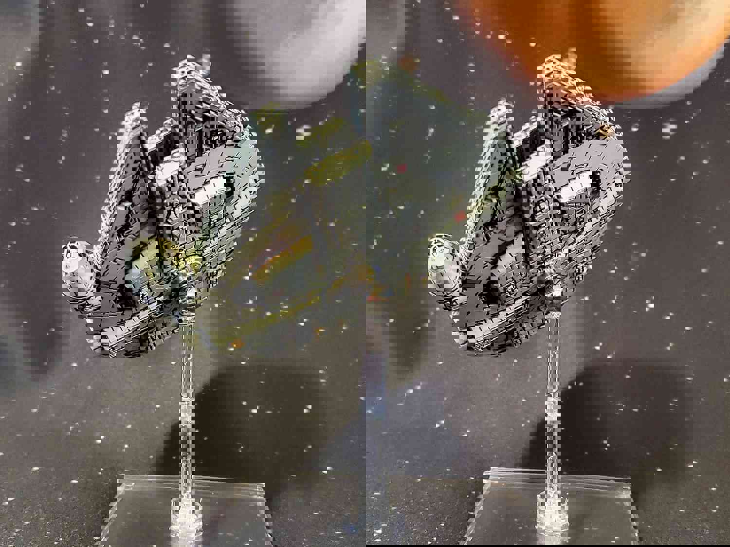 Firespray-class Patrol Craft (Slave 1) with Magnetic Base - Used Miniature