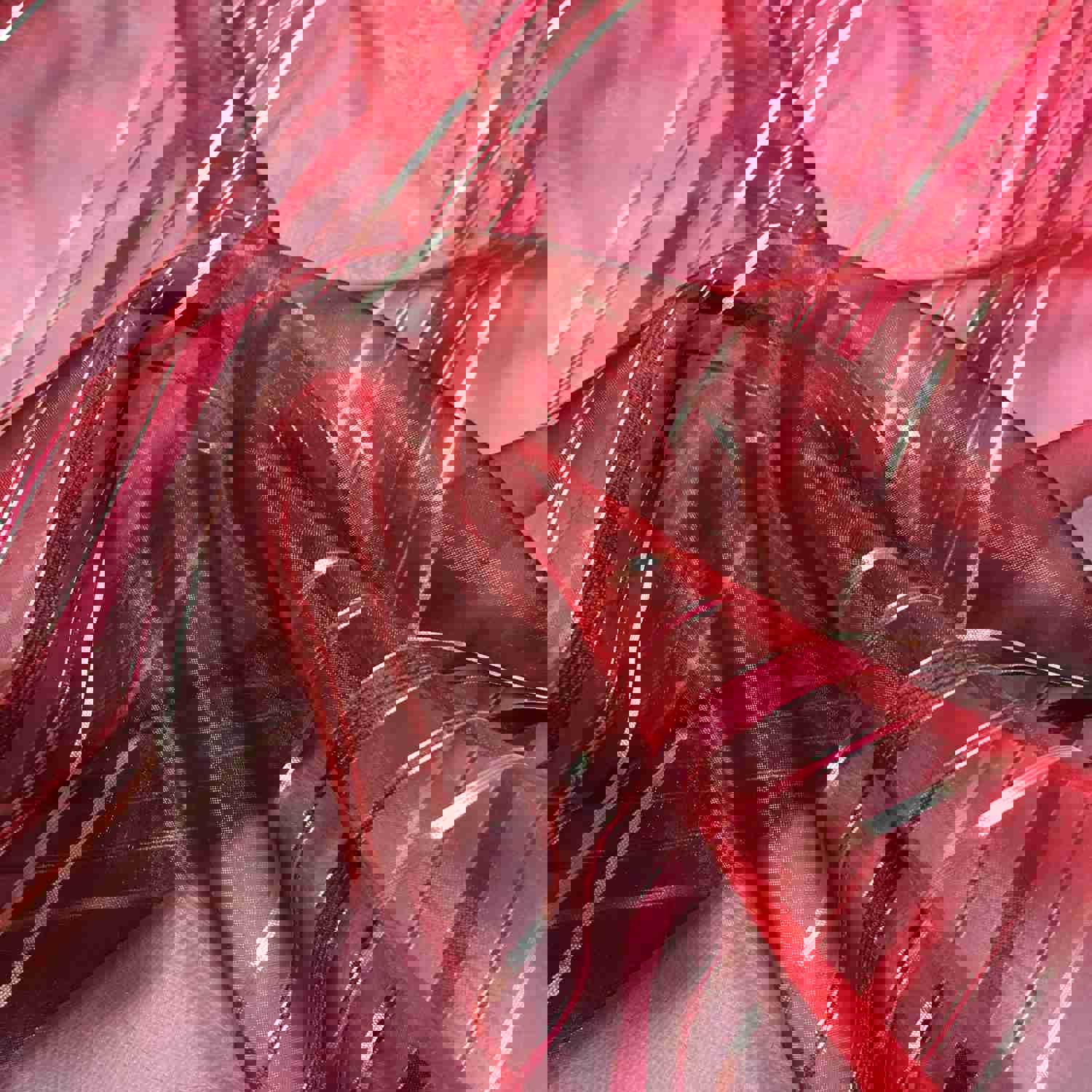 5 Yards Iridescent Sheer Fabric for Drapery, Curtain, and Home Decor