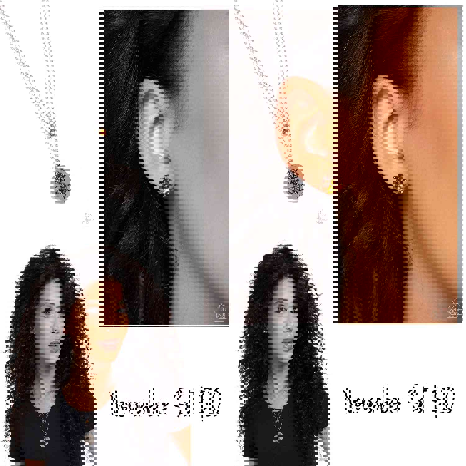 November Birthstone Beauty - Orange Set