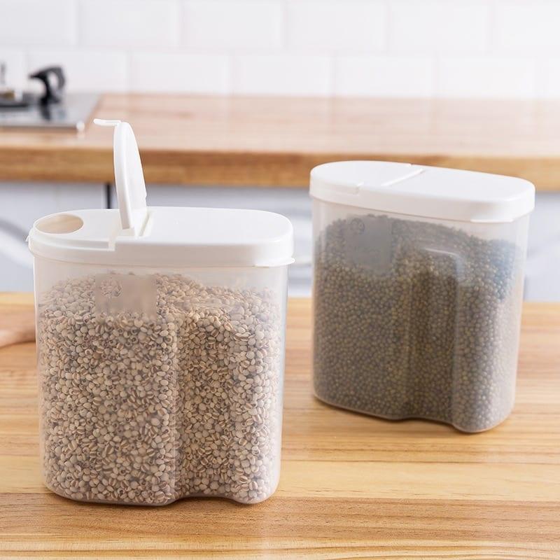 White Lid Leakproof Food Storage Container