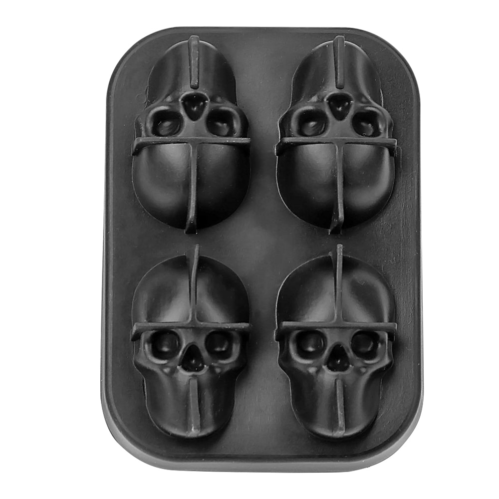 2021 Ice Cube Maker Skull - Silicone Mold for Fun and Unique Ice Cubes