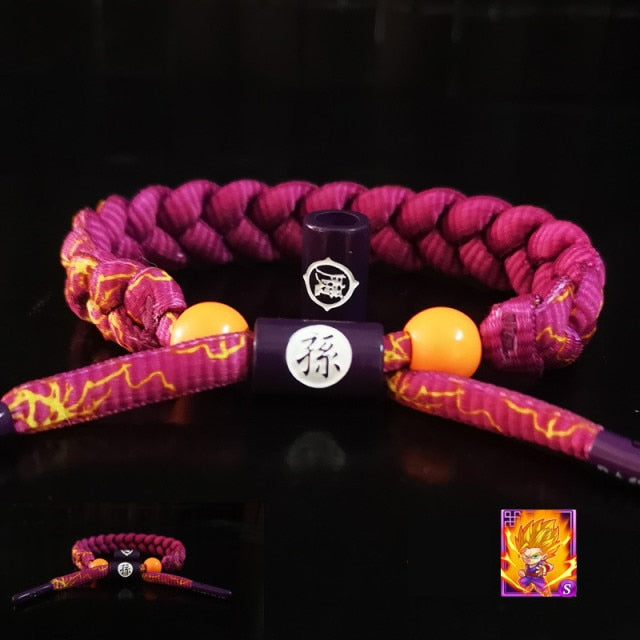 Anime Son Goku Kakarotto Frieza Cosplay Bracelet Nylon Wristband