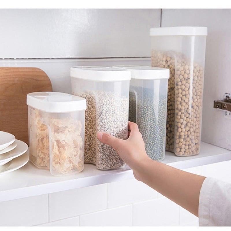 White Lid Leakproof Food Storage Container