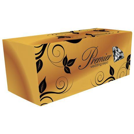 6 Custom Printed Fitted Table Cover - All Over Print