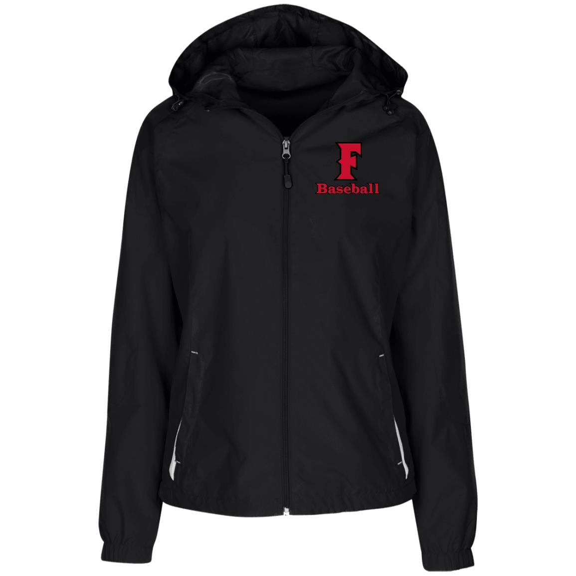 Sport-Tek Ladies Jersey-Lined Hooded Windbreaker LST76 – F Baseball