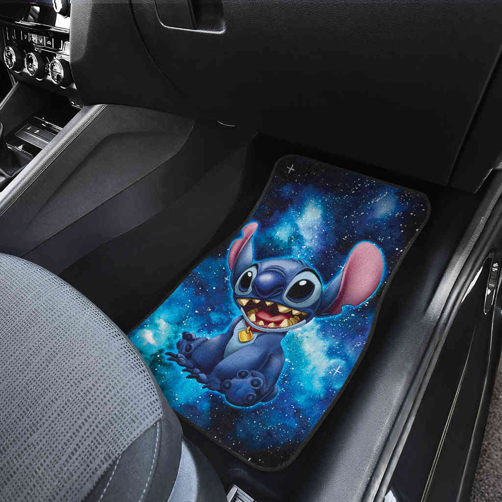 Stitch Car Floor Mats Stitch Painting Galaxy Car Accessories Ci221108-02a