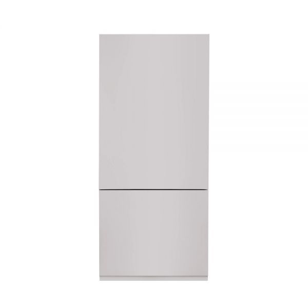 Hallman 36 Built-In Refrigerator with Interior Filtered Water Dispenser and Bottom Mount Freezer