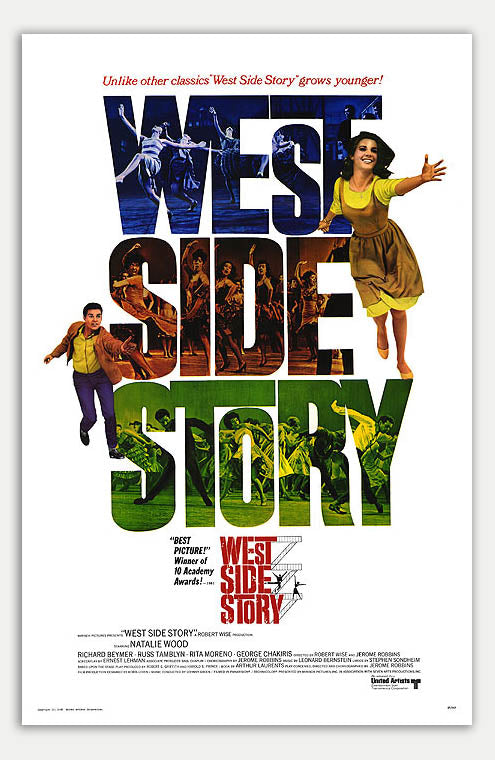 West Side Story - 11 x 17 Movie Poster (1961 Reprint)