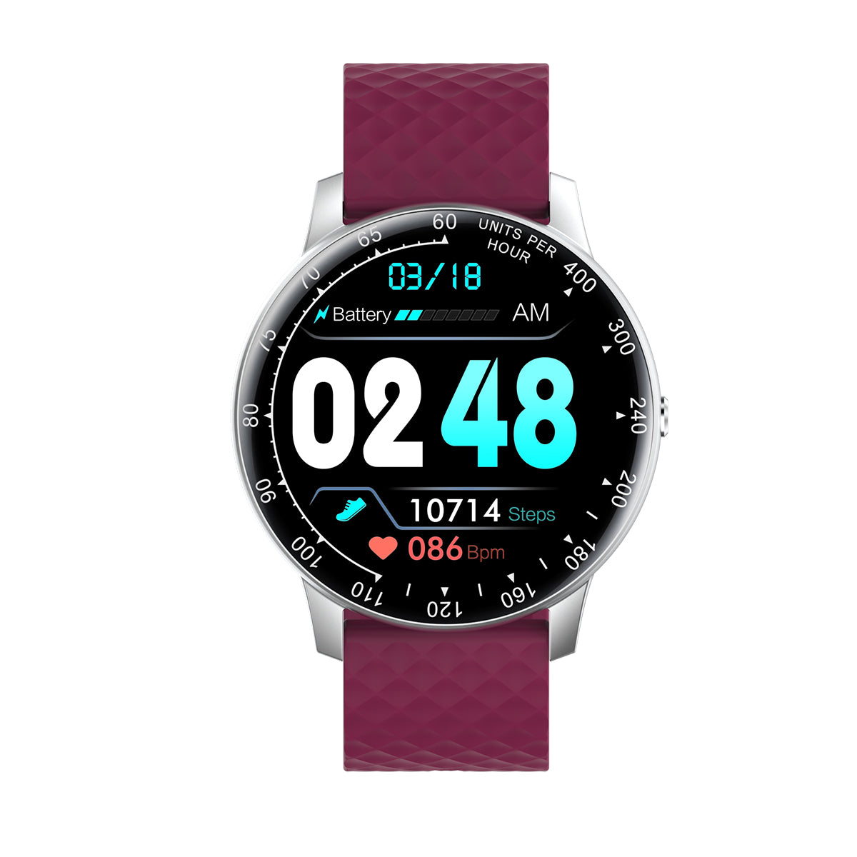 H30 Smart Watch - IP68 Waterproof Fitness Tracker with Heart Rate Monitoring for Men & Women