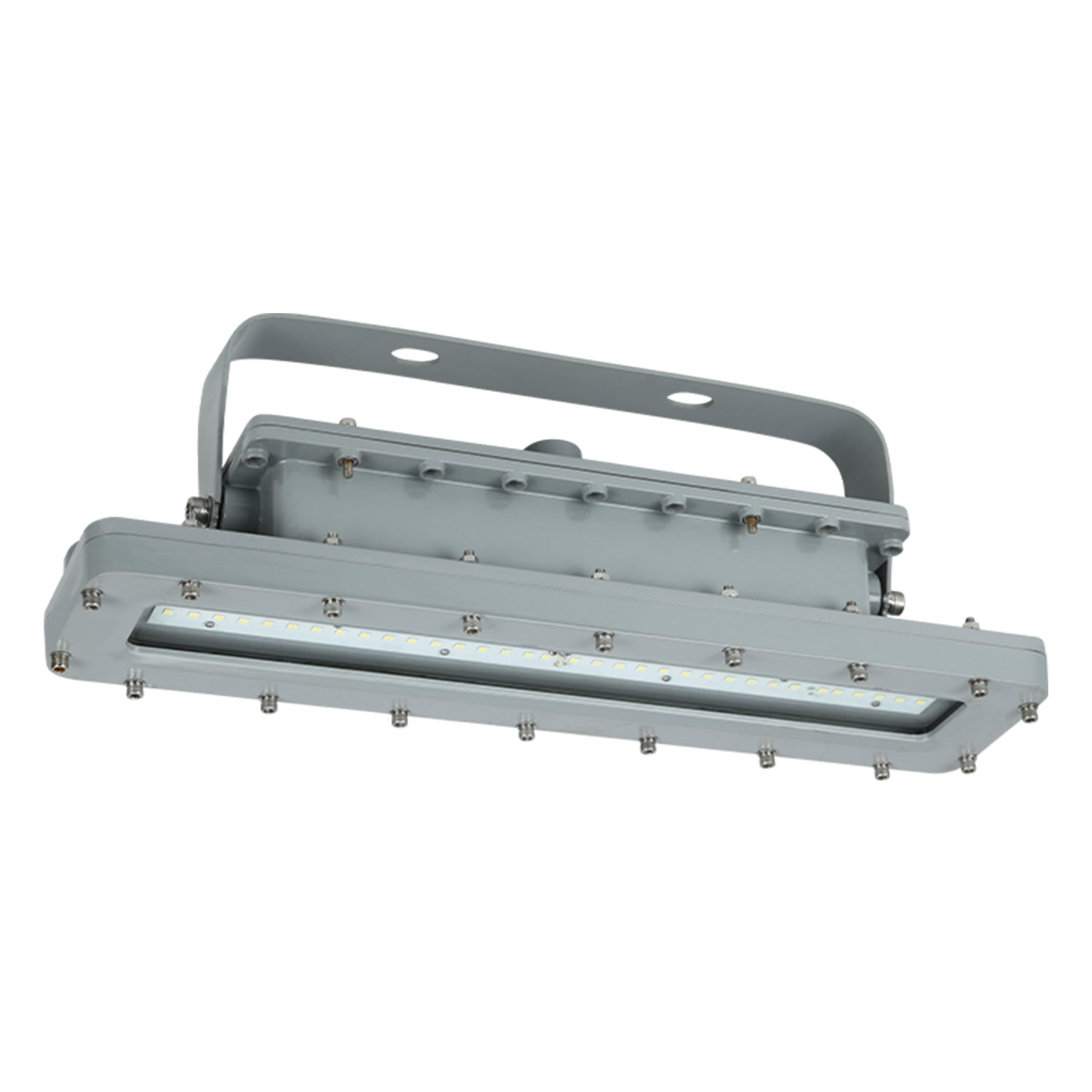 I Series 40W Non-Dimmable LED Explosion Proof Linear Light - 5400LM, IP66, Industrial Lighting