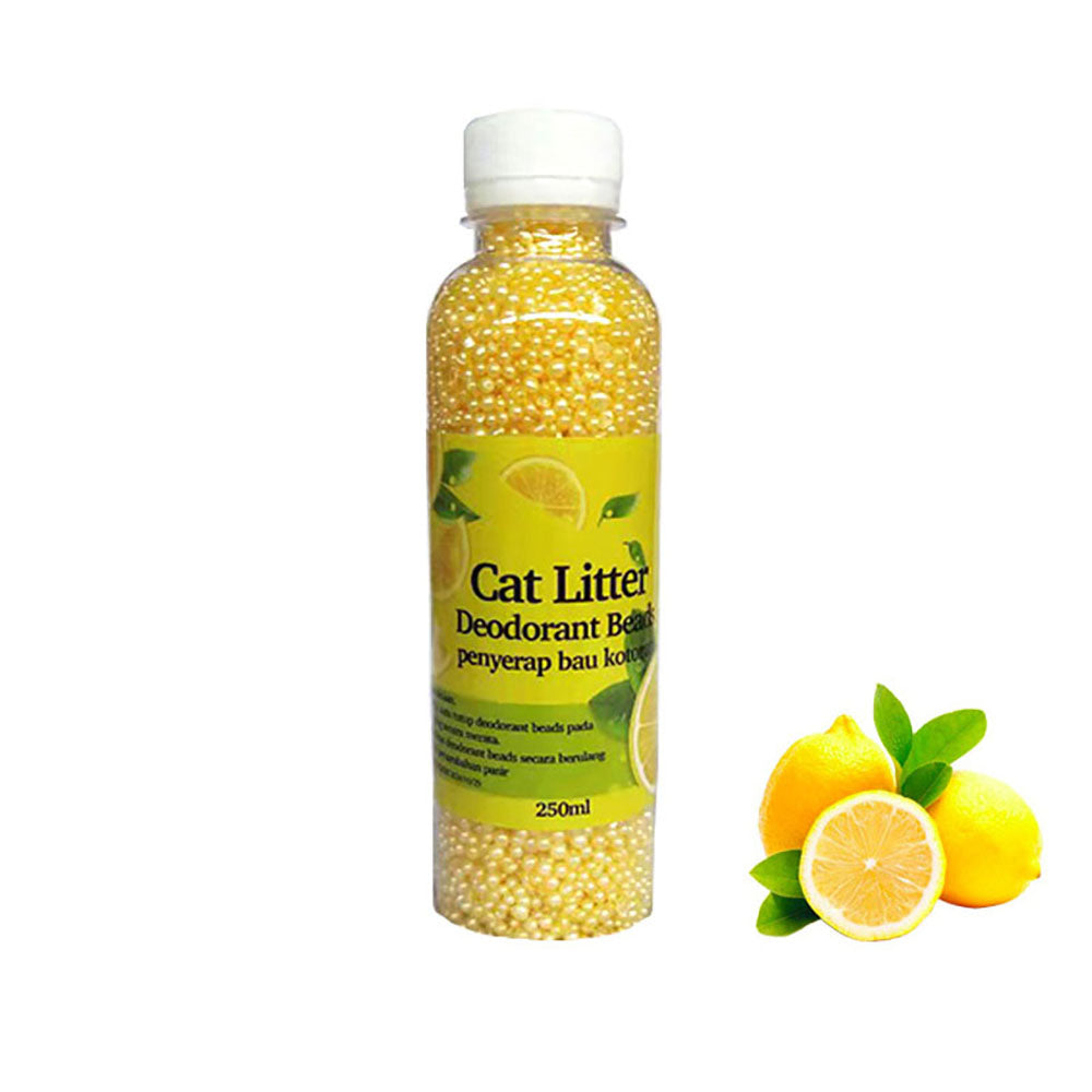 Cat Litter Deodorizing Beads - Natural Odor Control for All Cat Litters