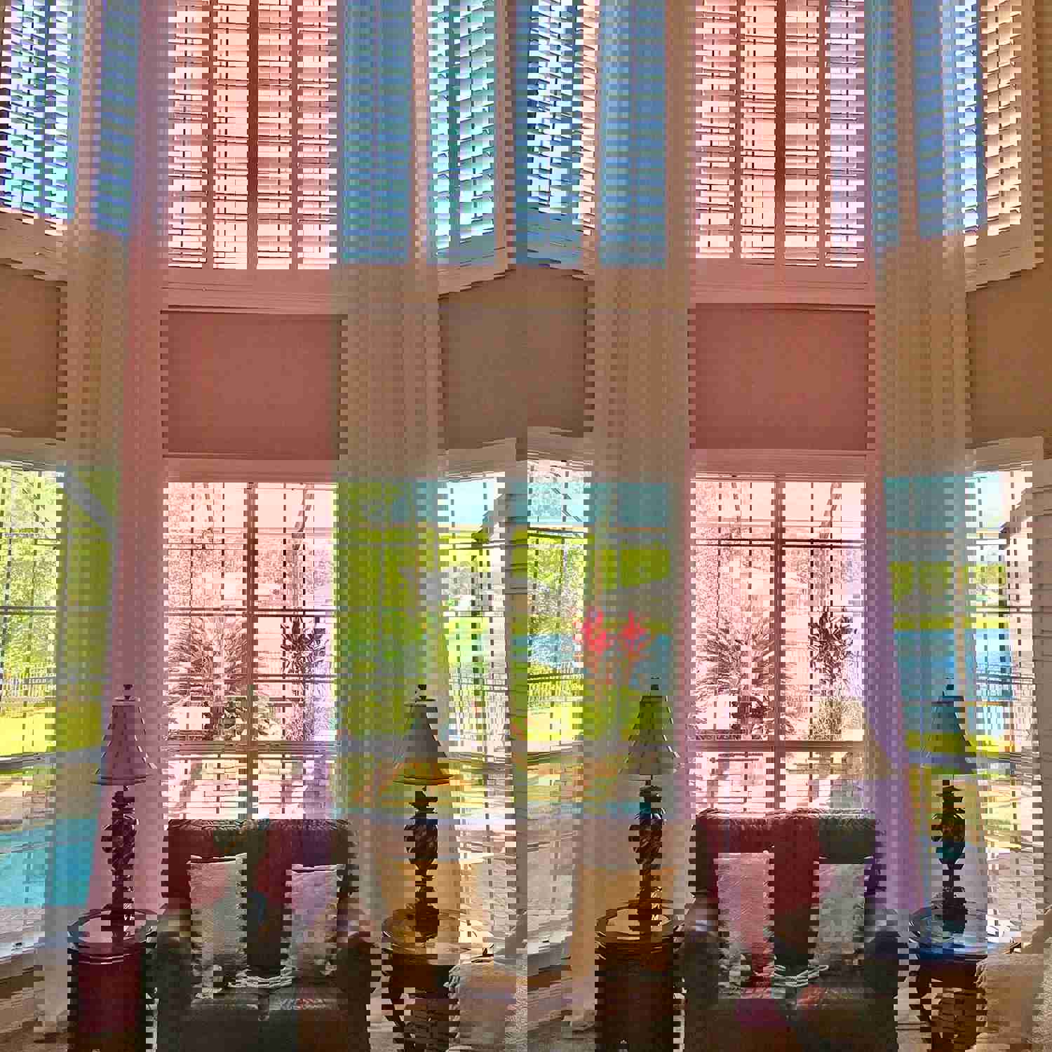 Sheer Ceiling Drape Curtain Panels Fire Retardant Fabric 10ftx30ft