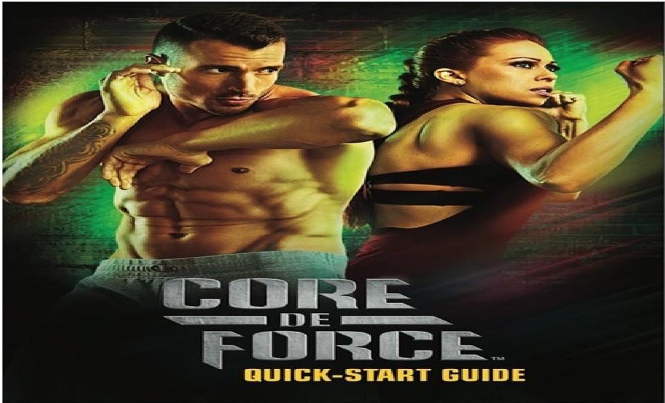 Core De Force MMA Style Workout Program Base Kit Complete Fitness 3 DVD Set