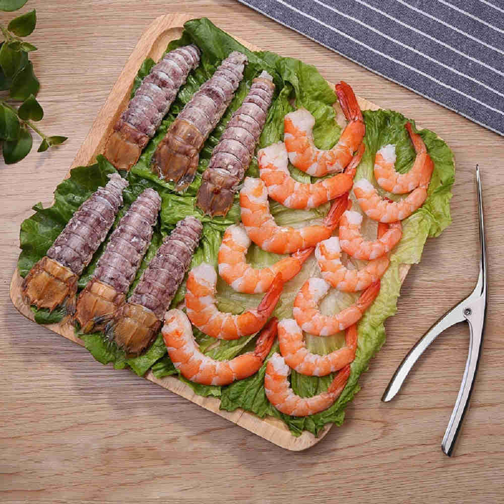 Stainless Steel Shrimp Peeler - Professional Kitchen Tool for Chefs