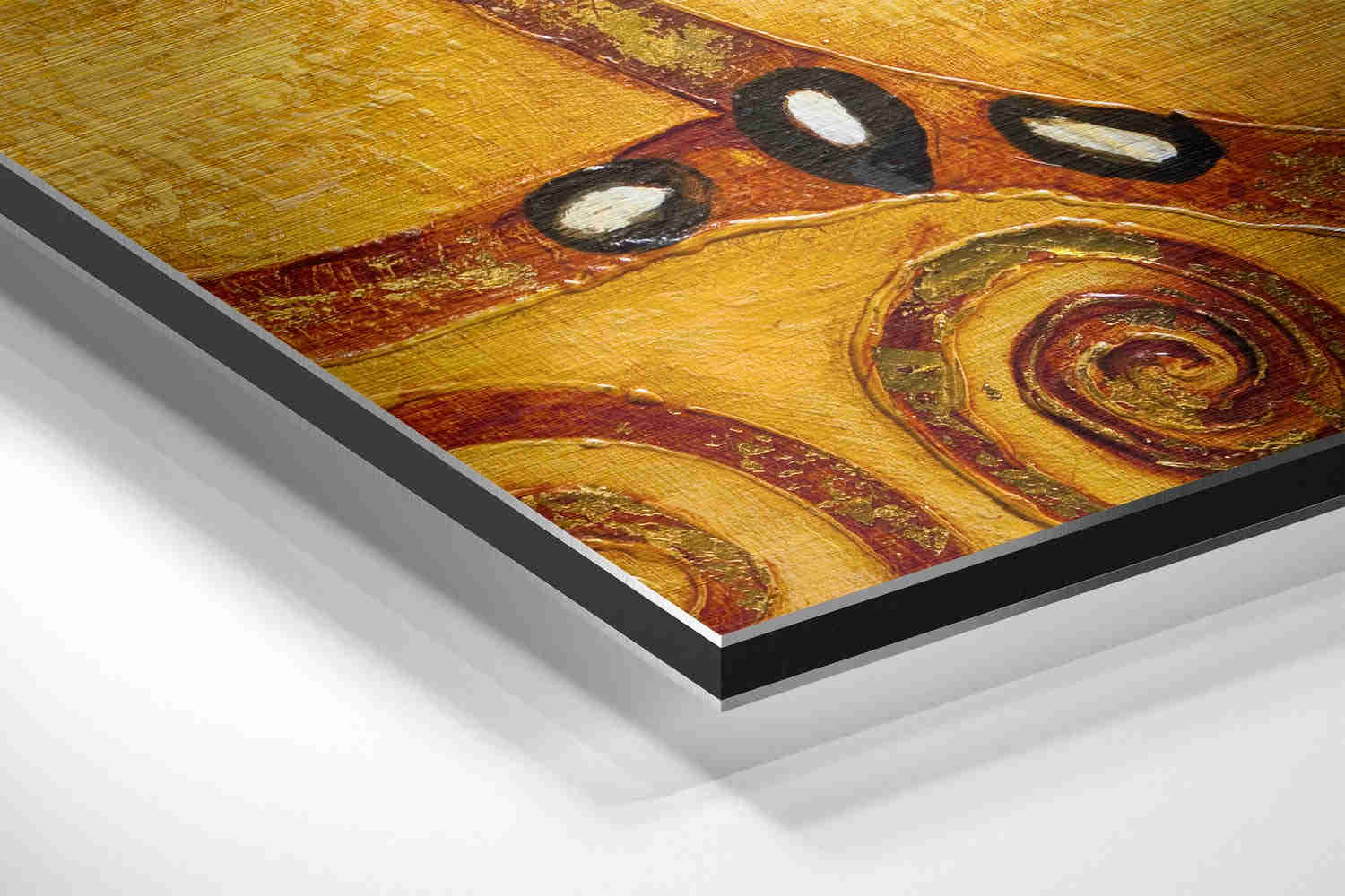 Klimts Tree of Life Brushed Aluminium Dibond Wall Art