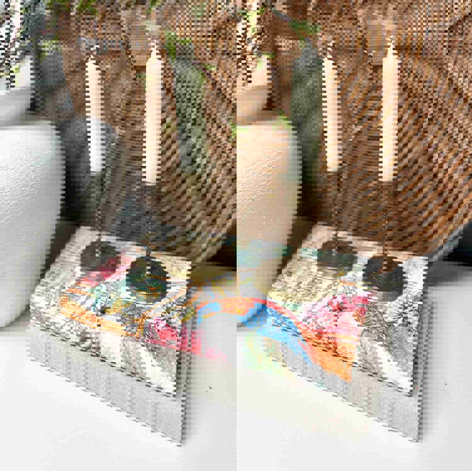 Pattern Play - Mix and Match Linen Wrapped Books for Home Decor