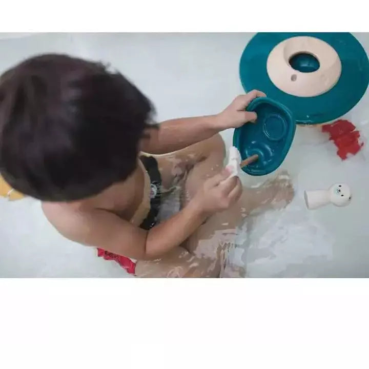Plan Toys Sailing Boat - Polar Bear Bath Toy