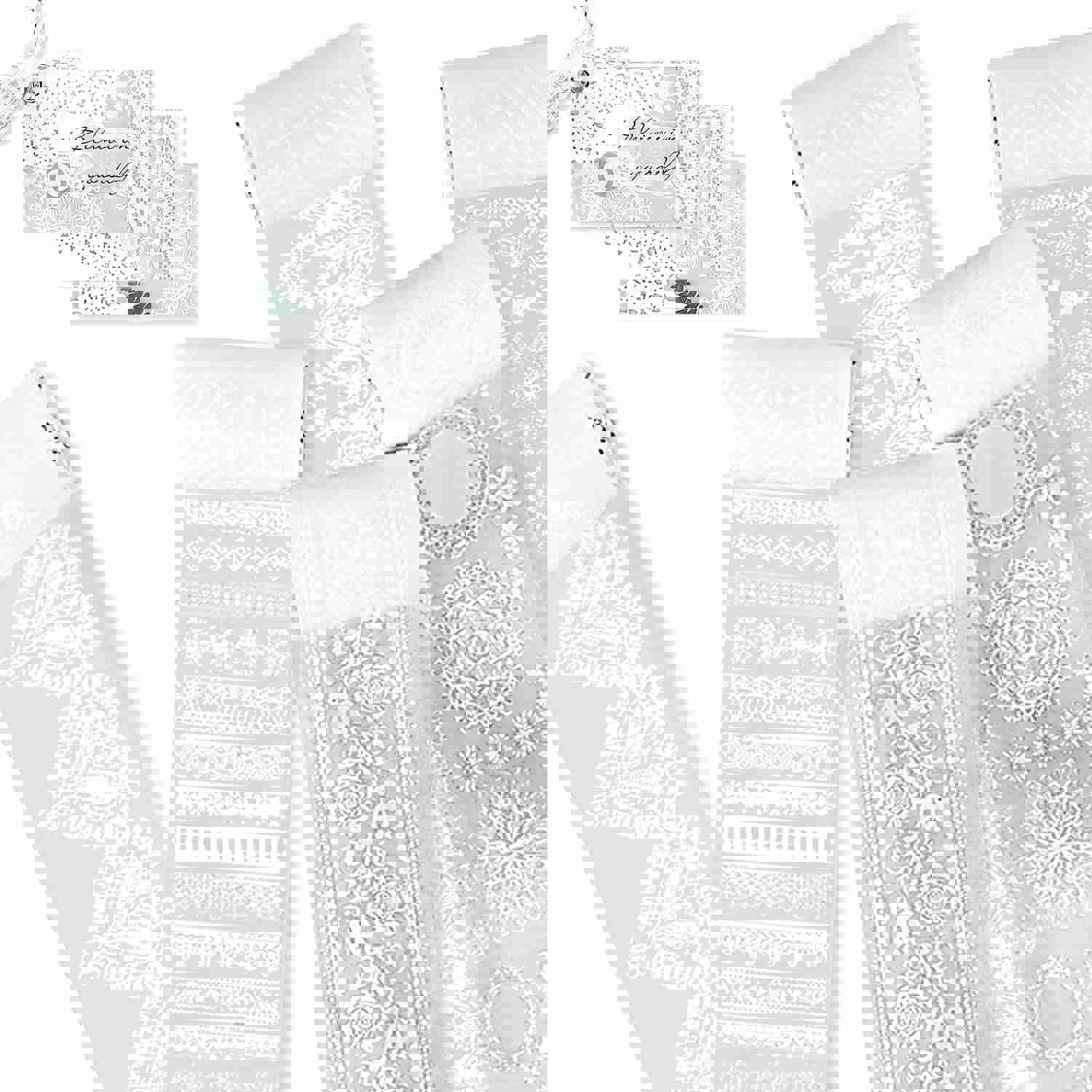Lace Flower Sticker Tapes 6 Rolls - DIY Craft Decorative Stickers